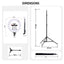 Eson - RL-18 Dimmable LED Soft Ring Light with 3 Phone Holders, Remote & Tripod 18 inch (45cm)