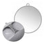 Gabri - Salon Mirror Round Handheld & Wall Grey 28cm