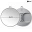 Gabri - Salon Mirror Round Handheld & Wall Grey 28cm