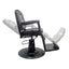 Barber Chair - Elite Black & Matte Black Accents