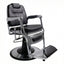 Barber Chair - Elite Black & Chrome Accents