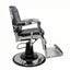 Barber Chair - Elite Black & Chrome Accents