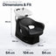 Backwash Chair - Rinse and Relax White Basin Adjustable Chair