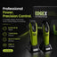 Kiepe - Professional Edge X Ultrathin Clipper & Trimmer Set - Lime Green