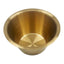 Eson - Stainless Steel Shaving Bowl Cup Gold 5.5x10cm - Eson Direct