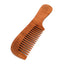 Eson - Moustache & Beard Comb Natural Cherry Wood With Handle 17cm - Eson Direct