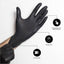 Eson - Nitrile Disposable Black Gloves Latex & Powder Free