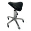 Eson - Salon Saddle Chair Adjustable Ergonomic Stool with Wheels