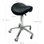 Eson - Salon Saddle Chair Adjustable Ergonomic Stool with Wheels