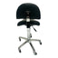 Eson - Saddle Chair with Backrest Ergonomic Rolling Stool for Salon & Clinic
