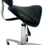 Eson - Saddle Chair with Backrest Ergonomic Rolling Stool for Salon & Clinic