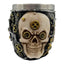 Eson - Shaving Bowl Stainless Steel Grinning Skull 8x7cm