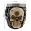 Eson - Shaving Bowl Stainless Steel Grinning Skull 8x7cm