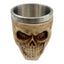 Eson - Shaving Bowl Stainless Steel Grinning Skull 8x7cm - Eson Direct