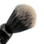Eson - Shaving Brush Skull Wooden Handle 11x5cm (Black)