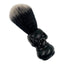 Eson - Shaving Brush Skull Wooden Handle 11x5cm (Black)