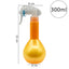 Eson - Water Spray Bottle 300ml Round Empty Refillable Ultra Fine Mist Sprayer (Orange) - Eson Direct