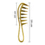 Gabri - Detangling Shark Styling Comb 19cm