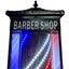 Gabri - Floor Barber Pole Lantern Style Digital Led Light 1.8m