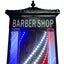 Gabri - Floor Barber Pole Lantern Style Digital Led Light 1.8m