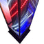 Gabri - Floor Barber Pole Lantern Style Digital Led Light 1.8m