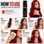 Gabri Professional - Pro Temporary Hair Colour Shimmer Spray Red 150ml