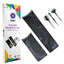 Gabri - Salon Hair Dye & Tinting Set (5 Piece) – Black Marble Effect