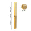 Gabri - Gold Metal Taper & Detangler Comb