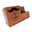 Gabri - Scissor & Brush Holder Wooden Stand