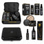 Gabri Professional - Hair Styling & Grooming Gift Set with Reusable Hair Stylist Bag 7 Piece Set Black
