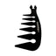 Gamma+ - Hair Comb Texture Wide Tooth 18cm