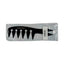 Gamma+ - Hair Comb Texture Wide Tooth 18cm