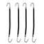 Hair Tools - Bunjee Hooks Black 4pk