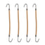 Hair Tools - Bunjee Hooks Blonde 4pk