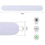 SalonServe - Headband Velcro Fixing White
