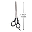 Kiepe - 2155 Sonic Ergo Anatomic Thinning Scissors 6 Inch (16cm)