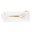 Kiepe - 2451 Luxury Gold Cut Razor Ergo Anatomic Scissors 6 Inch (16cm)