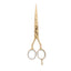 Kiepe - 2451 Luxury Gold Cut Razor Ergo Anatomic Scissors 6 Inch (16cm)