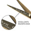 Kiepe - 266 Golden Cut Razor Scissors 5.5 Inch (14cm)