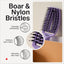 Olivia Garden - Fingerbrush Care Iconic Boar & Nylon Lavender