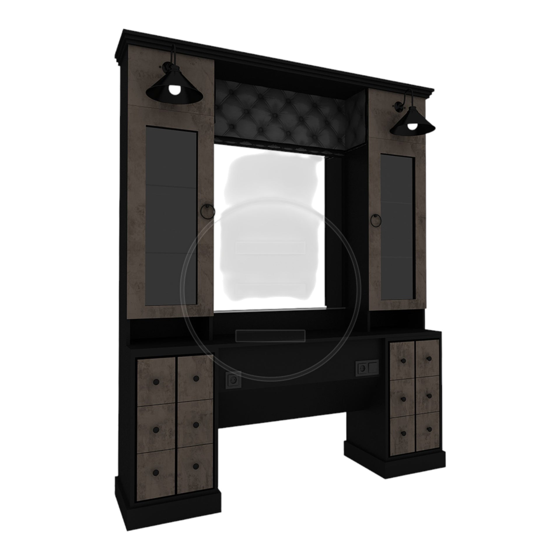 Alpeda - Majesty Cabinet Barber Station – EsonPro.com