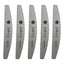 Halo - Half-Moon Zebra File Grit 5 Pack