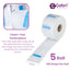 Gabri Professional - Barber Neck Strip White 5x100pcs