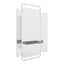 Alpeda - Noah Wall Styling Station (Beige Frame)
