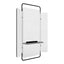 Alpeda - Noah Wall Styling Station (Black Frame)