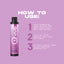 Osmo - Planet Vivid Semi-Permanent Hair Colour Asteroid (Fuchsia) 150ml