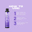 Osmo - Planet Vivid Semi-Permanent Hair Colour Galactic (Purple) 150ml