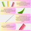 Prisma - Weave Comb Set Extra Long Pin Tail