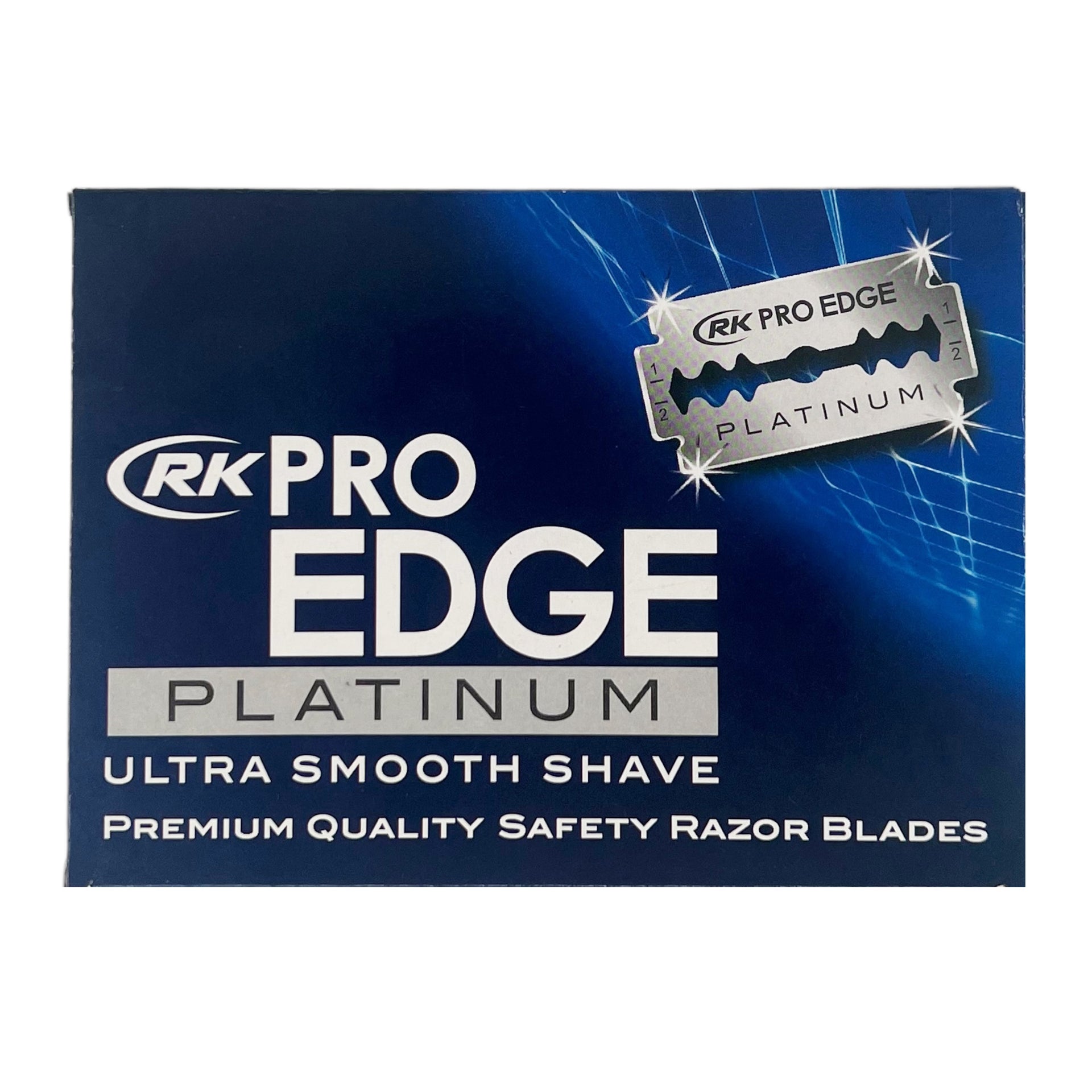 RK Pro Edge - Platinum Double Edge Razor Blade (10x10 Packs) – EsonPro.com