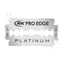 RK Pro Edge - Platinum Double Edge Razor Blade (10x10 Packs)